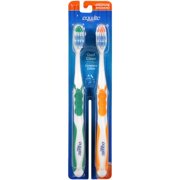 Equate Dual Clean Medium Bristle Toothbrush