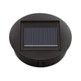 thumbnail image 1 of 2 piezas de luz solar de repuesto superior para cubierta de luz de panel solar de linterna con bombilla LED, linterna solar de bricolaje para decoración de jardín al aire libre, 1 of 1