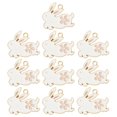 thumbnail image 1 of 10pcs Rabbit Pendant DIY Hanging Decor Decorative Pendant DIY Key Ring Decor, 1 of 7