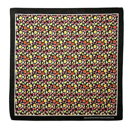 Ladies Leopard Multi Bandana- Black Soot