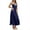 Blue, variant on Lingerie For Women Nightwear Underwear Satin Hem Sling Long Nightgowns For Women