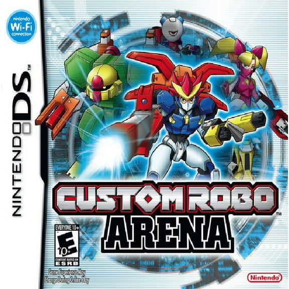 Restored Custom Robo Arena (Nintendo DS, 2007) Robot Game (Refurbished)