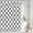 Blanc & Gris, variante sur Rideau de Douche Esthétique à Motif Quadrillé, Ensemble de Rideaux de Douche Modernes Blanc Vert Émeraude Décoration 71x71 Pouces avec Crochets en Plastique