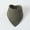 Army Green, variant on Baby Triangle Scarf Water Absorbent Spitting Up 6 Layer Snap Button Bib for 0 1 Year White One Size