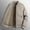 77Khaki, variant on guisaled Trendy Jacket for Men Fleece Lined Thicken Winter Warm Coats Solid Full Zip Long Sleeve Windproof Waterproof Casual Jackets