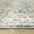 thumbnail image 5 of Avalon Home Sebastian Vintage Bordered Grey/ Ivory Washable Indoor Area Rug, 5 of 13