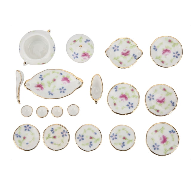 Miniature House Tea Set, Convenient To Place And Carry Mini Tea Set, for Home Kids