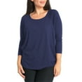 thumbnail image 4 of Women's Maternity Shirts Long Sleeve Sweatshirt Pregnancy Nursing Tops Casual Tunic Top Breastfeeding Pregnancy Clothes Navy XXL, 4 of 4