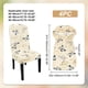 thumbnail image 2 of Paquete de 4 fundas elásticas para sillas de comedor, fundas para sillas de cocina, fundas para sillas Parson, fundas extraíbles para asientos de sillas., 2 of 6
