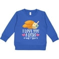 thumbnail image 2 of Inktastic Hanukkah Funny Latke Toddler Sweatshirt, 2 of 4