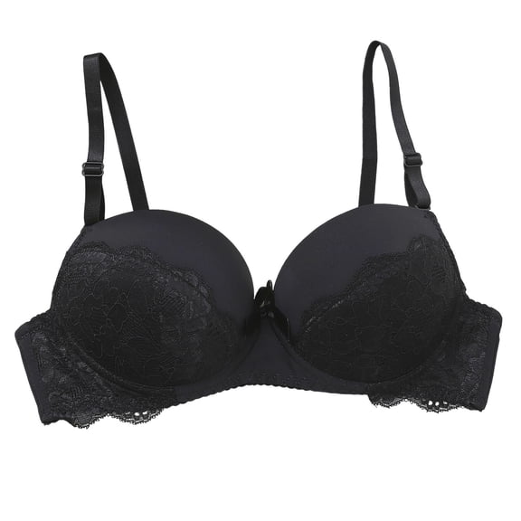Bosfbaoi Women's Bras Thin Lace Underwear Without Underwire Adjustable Strap Comfortable Breathable Everyday Bra