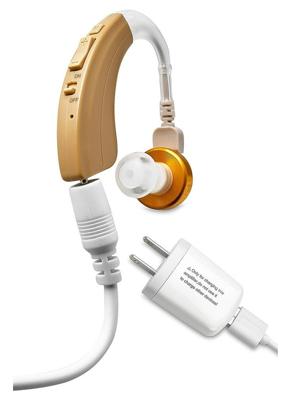 MEDca Rechargeable Digital Ear Hearing Amplifier - Behind The Ear