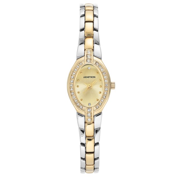 armitron watch with swarovski crystals