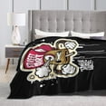 thumbnail image 4 of ZICANCN Throw Blanket Graffiti Cartoon Character Street Art , Couch Ultra Soft Micro Fleece Sofa Bed Camping Travel Blanket for Adults, 40"x30", 4 of 8