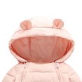 thumbnail image 5 of PureCasa Jumpsuit for Toddler Boys Girls Winter Warm Snowsuit Outwear Newborn Hooded Footed Romper Jumpsuit for 0-24 Months, 5 of 6