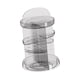 thumbnail image 2 of Soporte de almacenamiento de cosméticos bandeja de condimentos desmontable organizador de maquillaje giratorio lechoso, 2 of 5