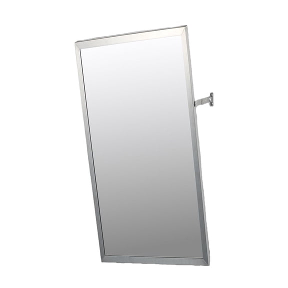 Ketcham Adjustable Tilt, Height (In.) 30, Width (In.) 16, Washroom Mirror