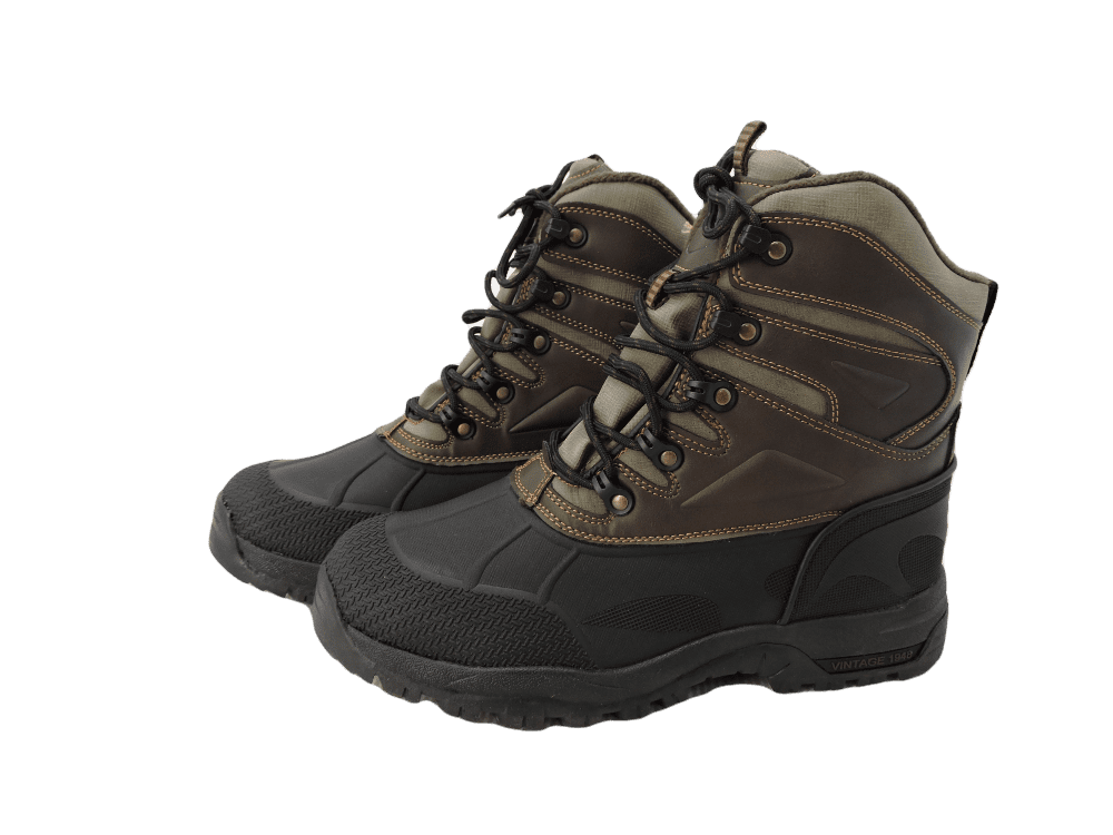 weatherproof mens century ii insulated winter flat heel boots