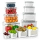 thumbnail image 1 of Recipientes de almacenamiento de frutas Anysig para nevera, paquete de 8 con colador, 1 of 7