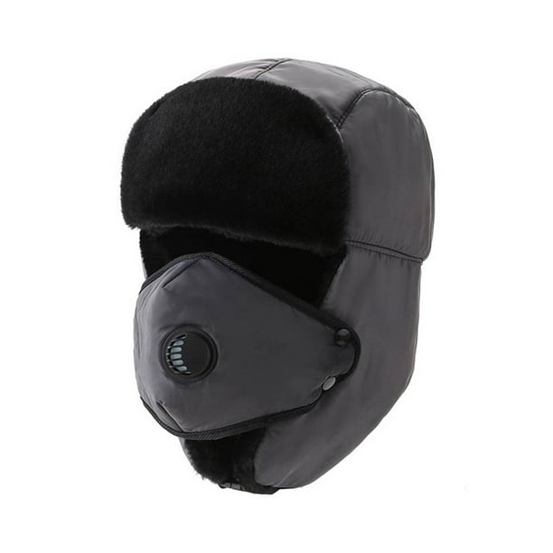 Sonducket Gorro de pelusa de invierno para deportes al aire libre, gorro a prueba de viento para mantener el calor, esquí, senderismo, norte de Europa, Sombreros gris Sonducket AP000312-03