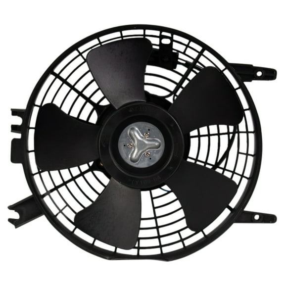 TRQ A/C Condenser Cooling Fan Assembly for Geo Prizm Toyota Corolla New RFA80395
