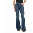 thumbnail image 2 of Wrangler Womens   BeSpoke Raelyn Flare Jean 33x34 Denim, 2 of 5