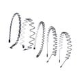 thumbnail image 4 of Cabello de Moda Diadema Estilos Mixtos Estilo Ondulado de Primavera Diadema Accesorio Deportes Banda de Aro Duradera Sombrero Ordinario Flexible para 5 piezas perfecl Diadema con ondas, 4 of 8