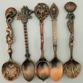 thumbnail image 2 of Juego de cucharas de café Retro creativas, cuchara de acero inoxidable, regalos, juego de café Vintage, alta calidad, 5 piezas por juego Fivean unisex, 2 of 2