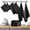 Black, variant on Native Fab 10-Piece Kitchen Set – Includes Oven Mitts, Potholders, Kitchen Towels & Dishcloths, Heat Resistant, 100% Cotton, Durable & Absorbent, Perfect for Cooking, Baking & Everyday Use - Red