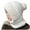 White, variant on Diufon Winter Hooded Scarf Hat for Women Plush Thickened Warm Knitted Beanie Hats Outdoor Ski 2 in 1 Cap