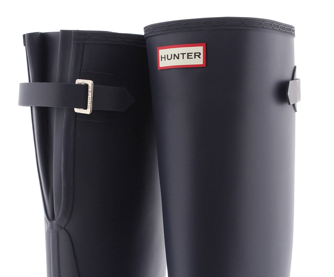 Hunter Original Tall Waterproof Rain Boot Womens Shoes Size 6, Color: Navy