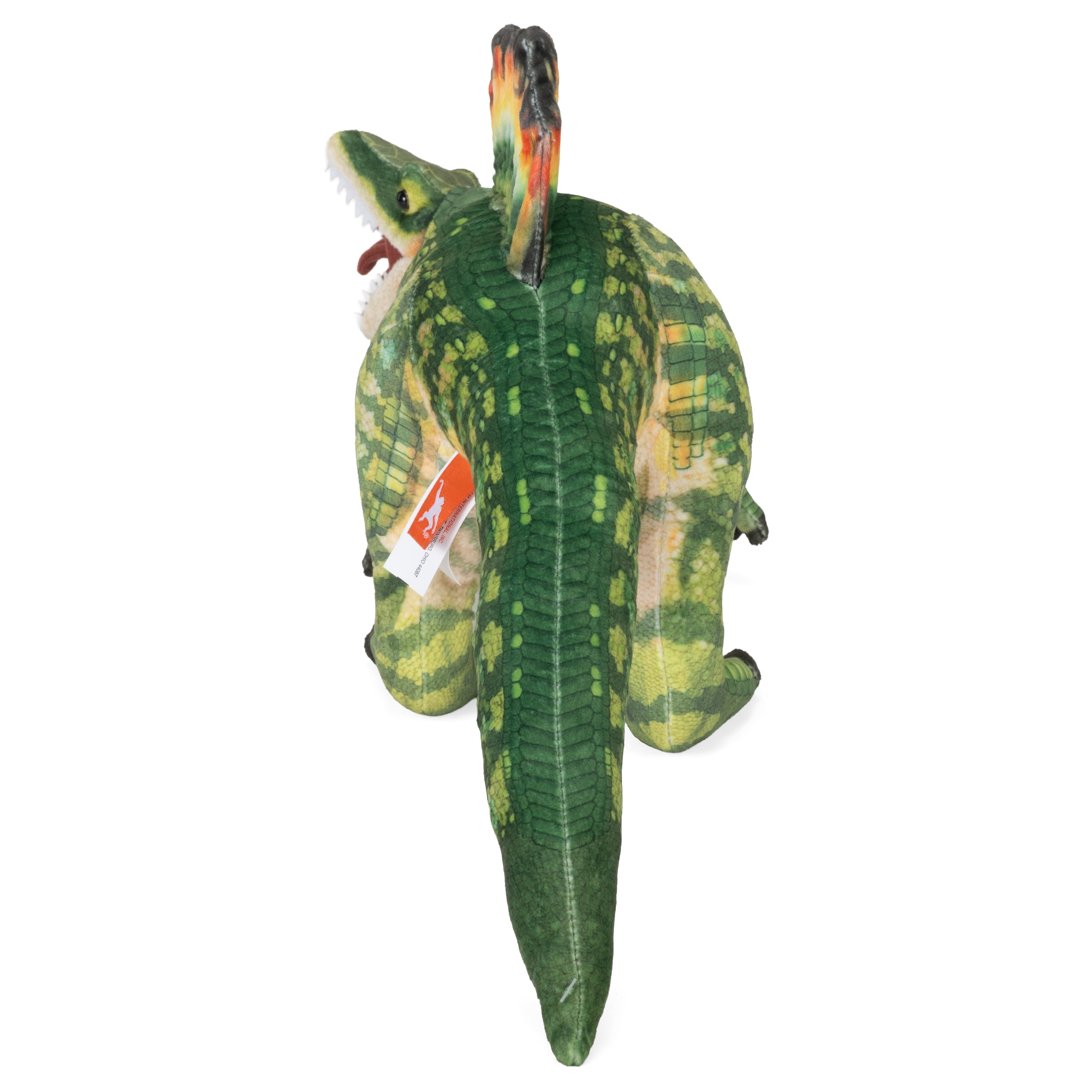 Wild Republic Artist Collection, Dinosaur Spinosaurus, Gift for Kids, 15 inches, Plush Toy, Fill is Spun Recycled Water Bottles