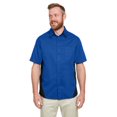 thumbnail image 1 of Harriton Chemise à Manches Courtes Colorblock pour Hommes M586T, 1 of 3