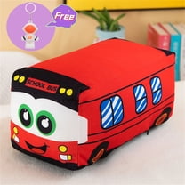 Car Plush Tractor Stuffed Cushion Truck Toy Super Cute Car Plush Pillow - Soft Plush Toy for Little Boys, Girls, Babies and Toddlers - Great Gift
