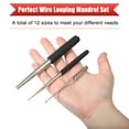 thumbnail image 5 of SPEEDWOX 3 Pcs Wire Looping Mandrel, 12 Sizes Black Jump Ring Mandrel, Ring Forming Tool for Jewelry Making Wire Wrapping, 5 of 7