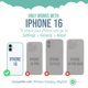 thumbnail image 5 of Funda magnética protectora Smartish Gripzilla para iPhone 16, 5 of 9