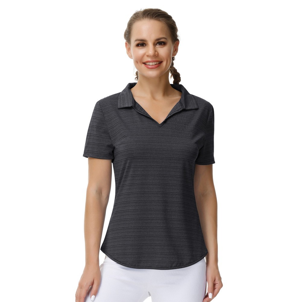 JACK SMITH Women's Short Sleeve Sports Moisture-Wicking Polo Shirt T-Shirt Tops JACK SMITH Women's Short Sleeve Sports Moisture-Wicking Polo Shirt T-Shirt Tops