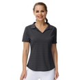 thumbnail image 5 of Jack Smith Women's Basic Short Sleeve Golf Slim Fit Sports Moisture-Wicking Polo Shirt T-Shirt Athletic Tops(S-3XL), 5 of 9