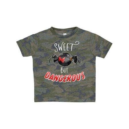 

Inktastic Sweet but Dangerous Black Widow Spider Candy Gift Toddler Boy or Toddler Girl T-Shirt