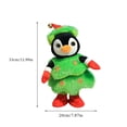 thumbnail image 3 of BallsFHK Electric Christmas Tree Plush Toy, Singing And Dancing Christmas Toys, Musical Christmas Stuffed Decorations, Cute Xmas Gift For Family Friends Children, 3 of 3