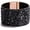 A1:black rhinestone bracelet, variant on Black Bracelets for Women Rhinestone Cuff Bracelet Leather Wrap Bracelets Birthday Party Prom Jewelry Gifts