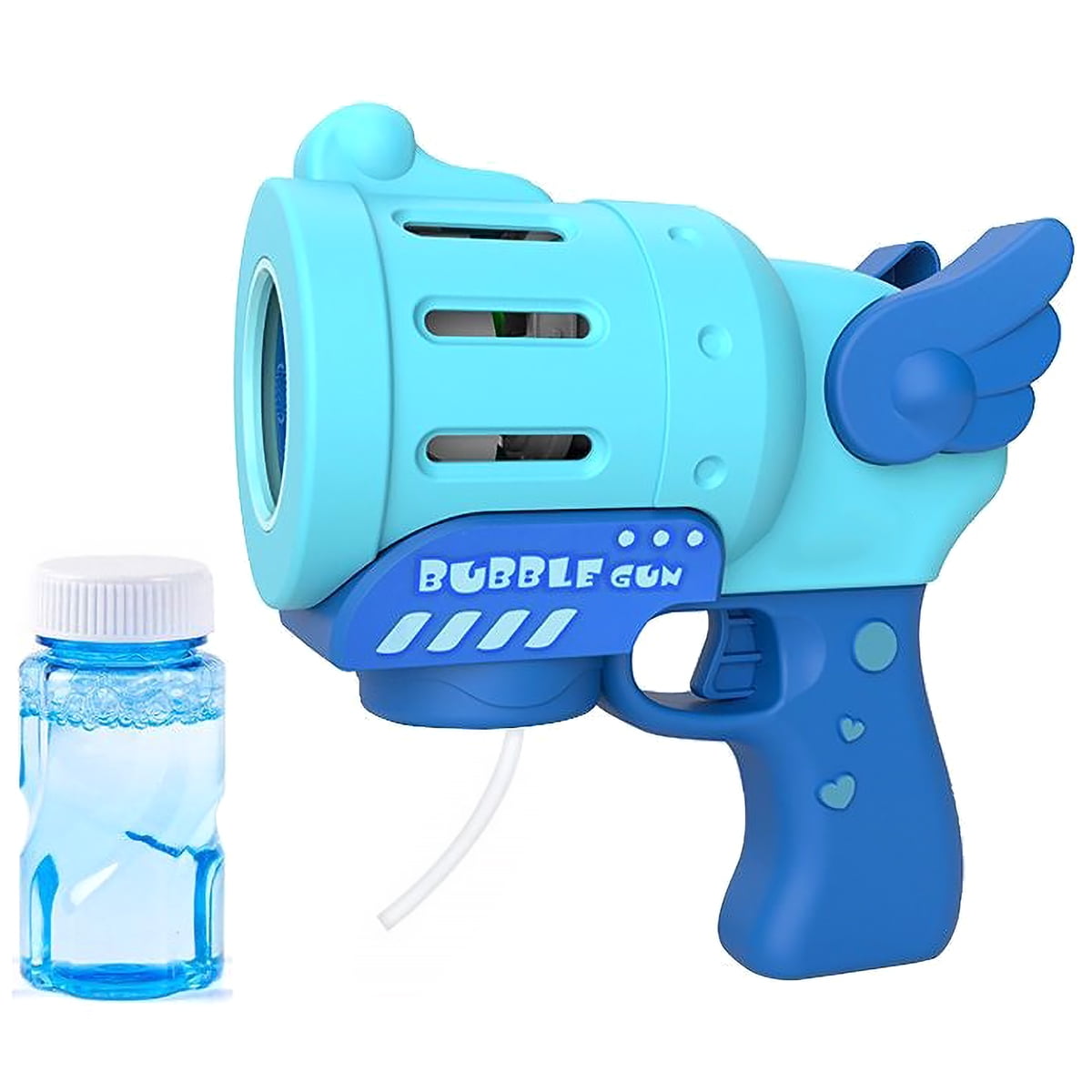 Littleduckling Bubble Machine for Kids Electric Bubble Gun Machine Toy