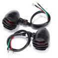 thumbnail image 3 of OUYAWEI 1 Pair 12V Motorcycle Grille Turn Signals Light Indicators Blinker Universal Application, 3 of 6