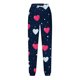 thumbnail image 4 of Pantalones largos para niños y niñas con estampado de cintura elástica y cordón con bolsillo, pantalones largos de cintura alta, pantalones de algodón para niña, 4 of 4