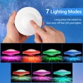 thumbnail image 2 of Floating Pool Lights, RGB Color Changing Pool Floating Lights Battery Operated with 7 Modes, Pool Lights That Float IP68 Waterproof, Pool LED Lights for Tub Pond Fountain Swimming Pool Decor, 2 of 7