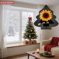 thumbnail image 2 of Stylish Metal Hanging Tree-Shaped Wind Spinner with Sunflower Center & Reindeer Silhouettes - Perfect for Garden & Yard Decor, 2 of 7