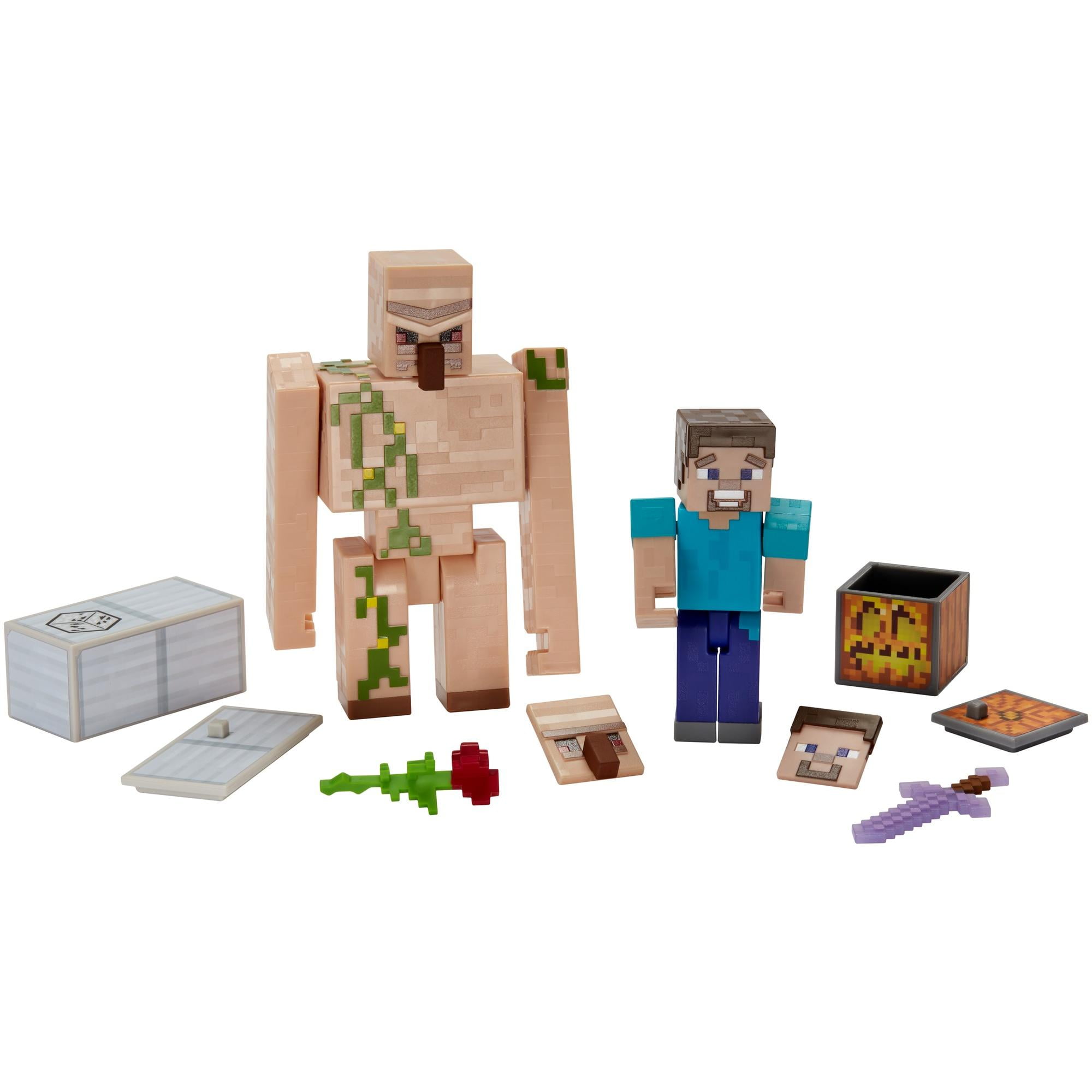 Minecraft Comic Maker 2-Pack Asst. Figures - Walmart.com