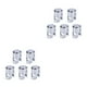 thumbnail image 2 of Toystoory 5 unids/set entusiastas del vino y la cerveza se regocijan nuestros corchos duraderos mantienen sus bebidas frescas corcho de champán plata3.8*5.5CM 2Conjunto, 2 of 6