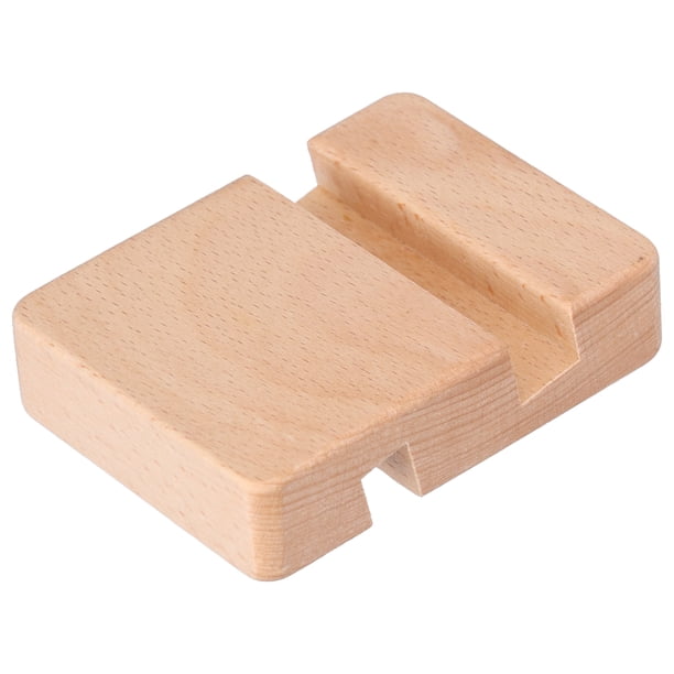 Soporte Para Teléfono, Compacto, Resistente A Los Arañazos, Soporte Para Teléfono, Madera De Haya, Universal, Elegante Para El Hogar, Para La Oficina, Para El Dormitorio ANGGREK Otros
