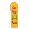 Beistle 2" x 8" Good Manners Award Ribbon 9/Pack AR053